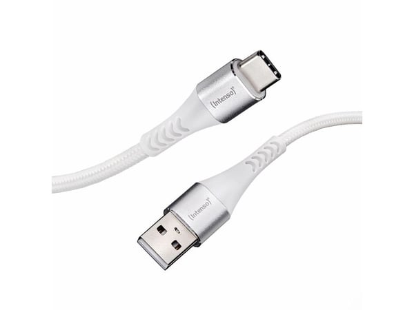 Intenso A315C - USB-kabel - USB (hann) til 24 pin USB-C (hann) - USB 2.0 - 20 V - 3 A - 1.5 m - hvit
