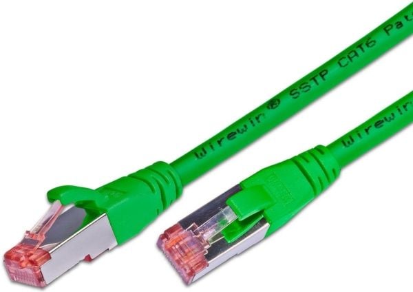 Wirewin PKW-PIMF-KAT6A, 1 m, Cat6a, S/FTP (S-STP), RJ-45, RJ-45, RJ-45