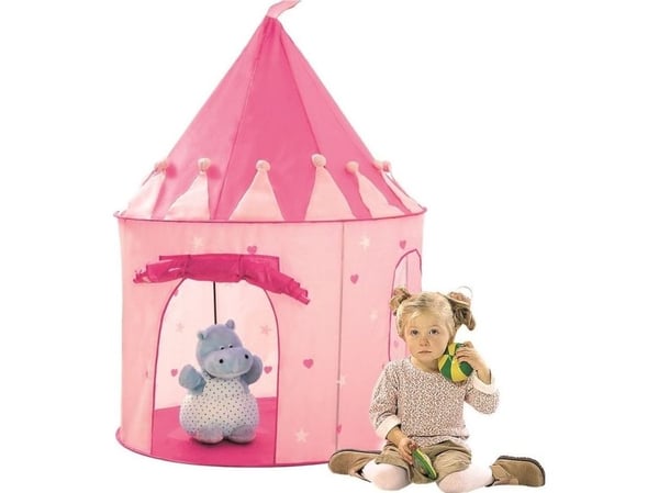 Bino Girl's teltta "Pilaite" (vaaleanpunainen)
