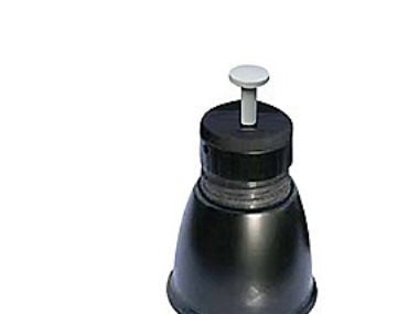 1000R Low, Sort - 1 sæt, 4 stk justerbare plastfødder, 100-140 mm, Sort, Quick