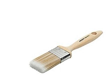 Anza flat lackpensel 50 mm – Elite Pro, slitstarkt skaft av björkträ, rostfri plåt