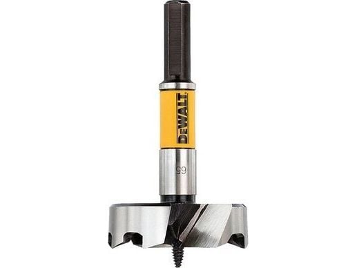 DeWALT DT4590-QZ, Borrmaskin, Forstnerbits, Högra roterande, 11,7 cm, Trä, Gul, Svart, Rostfritt stål