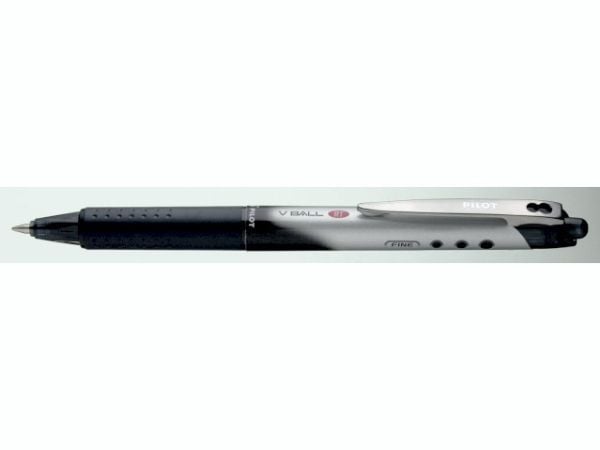 Pilot BLRT-VB7, Fastklämbar och indragbar penna, Svart, Vit, Svart, 0,4 mm, Ambidextrous, 1 styck