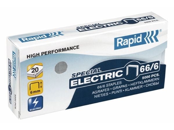 Rapid Strong - niitit - 66/7 - 7 mm - galvanoitu teräs - pakkaus 5000 kpl - Classic 90EC:lle