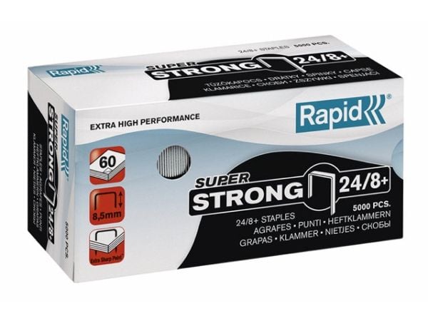 Hæfteklammer Rapid Super Strong 24/8 (5000 stk.)