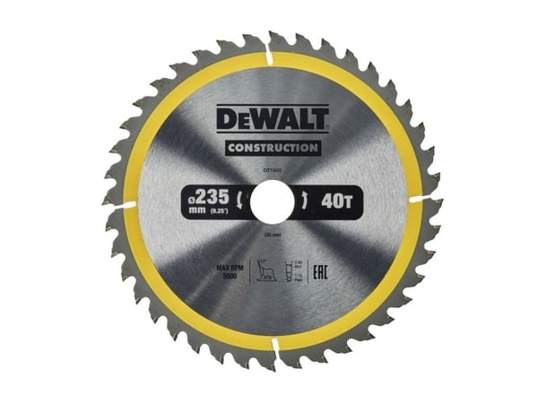 Dewalt pyörösaha 235x30mmx40z - DT1955-QZ - DT1955-QZ