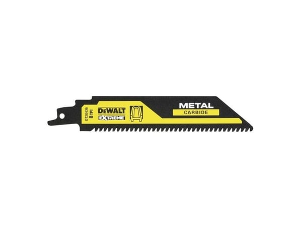 metallinen bajonettiterä, 8 hammasta/tuuma, 152 mm XR-sarjan Extreme Metal Carbide, DeWalt [DT20436-QZ]