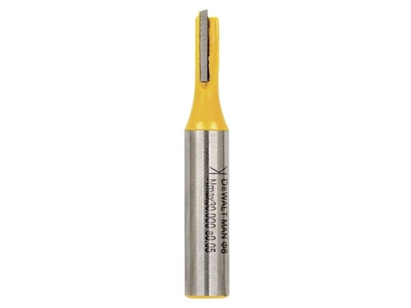 DEWALT 5 mm:n suora varsijyrsin 8 mm