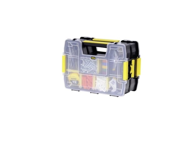 Stanley STST1-71197, Eske for små deler, Plast, Polypropylen, Sort, Hvit, Gult, 3 l, 2,5 kg, 293 mm