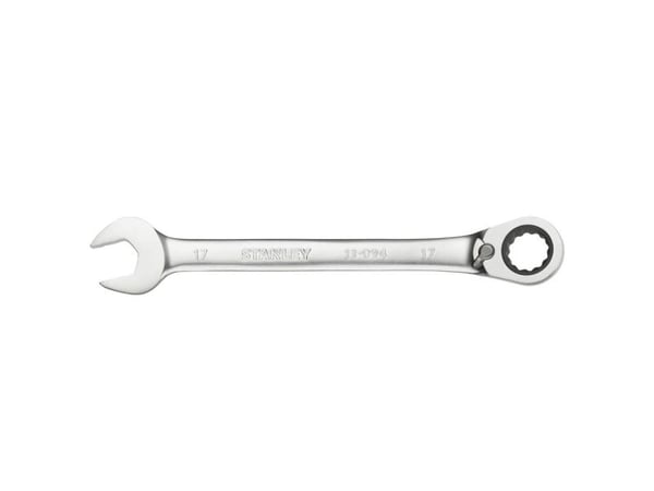 Stanley FMMT13094-0, Kromvanadiumstål, 17 mm, 1 stk, Rustfritt stål, Rustfritt stål, ASME B107.100, ISO 1711-1, ISO 21982, ISO 691