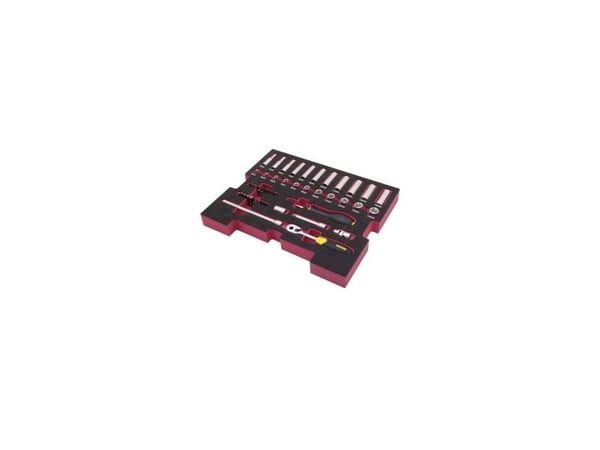 Stanley FATMAX TSTAK, Støpselsett, 1/4", Metrisk, 11 hoder, 4,5,6,7,8,9,10,11,12,13,14 mm