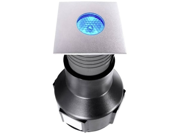 Deko Light Easy Square II RGB 730244 Upotettava lattiavalaistus LED sisäänrakennettu LED (RGB) 3,50 W hopea