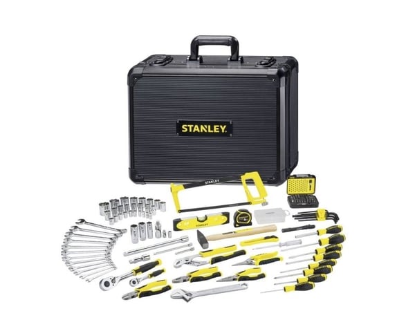 Stanley STMT98109-1, Sort, Gult, 142 verktøy