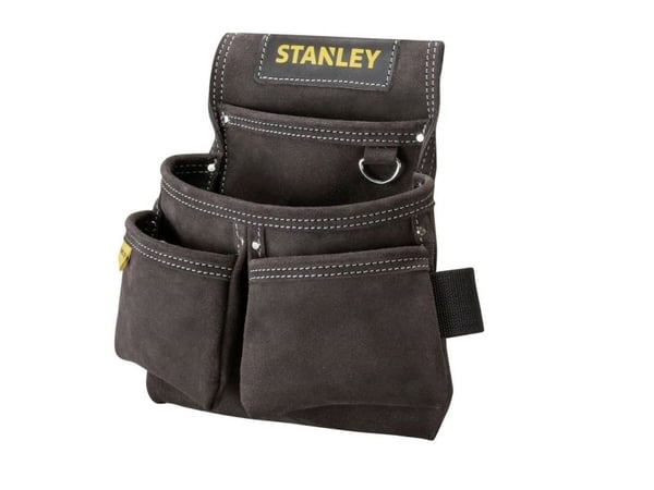 Stanley STST1-80116, Liten deleboks, lær, svart, brun, gul, 300 mm, 70 mm, 330 mm