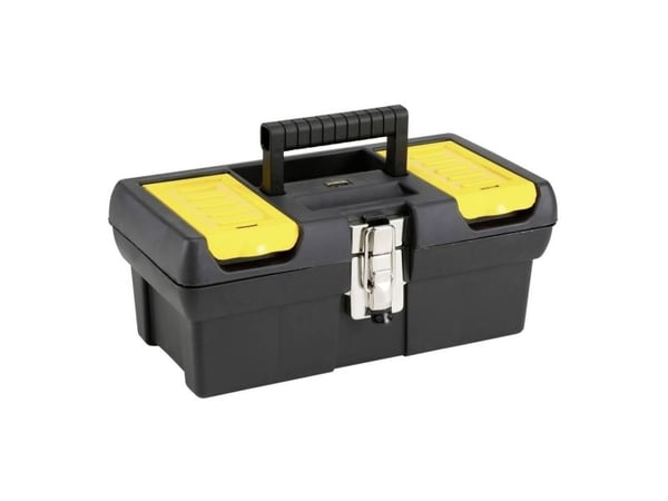 Stanley 1-92-064, Verktøy boks, Plast, Sort, Gult, 318 mm, 130 mm, 17,8 mm