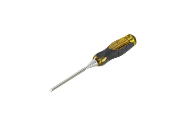 Stanley FATMAX 0-16-251, Bred meisel, Kromvanadiumstål, Sort, Gult, Metall, Plast, Gummi, 6 mm, 12,5 cm