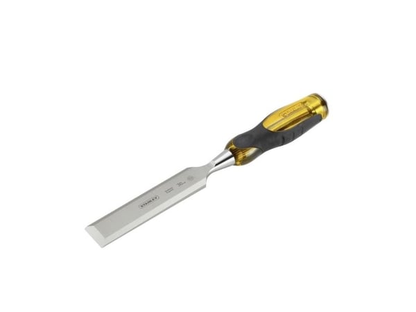 Stanley FATMAX 0-16-262, Butt mejsel, Kromvanadinstål, Svart, Gul, Metall, Plast, Gummi, 30 mm, 15,5 cm