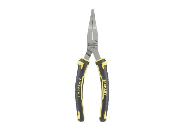 Stanley FATMAX 0-84-495, Flat nebbtang, Kromstål, Sort, Gult, 160 mm, 166 g