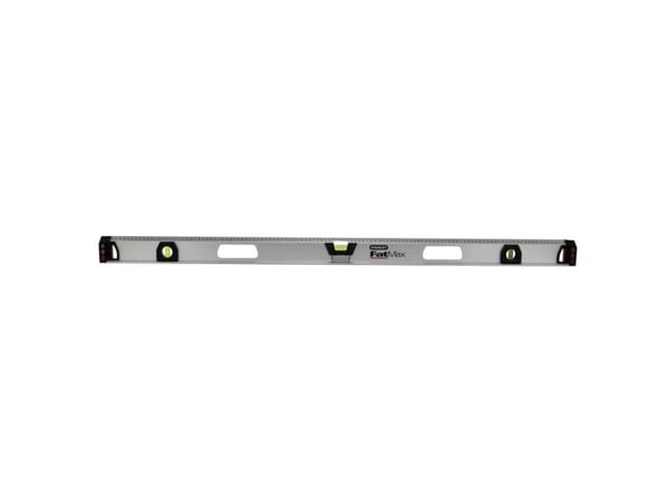 Stanley 1-43-556, 1,2 m, Sort, Grå, 0,5 mm/m, Akryl, Aluminium, Gummi, 70 mm, 1225 mm