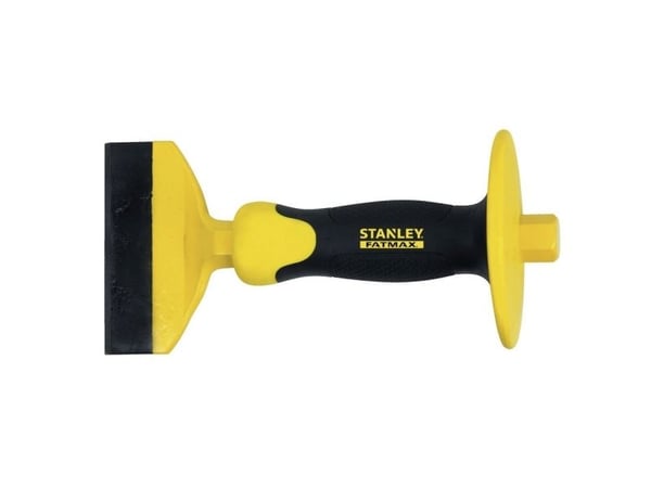 Stanley 4-18-328, Spademeisel, Kromvanadiumstål, Sort, Gult, 216 mm, 100 mm, 1 kg