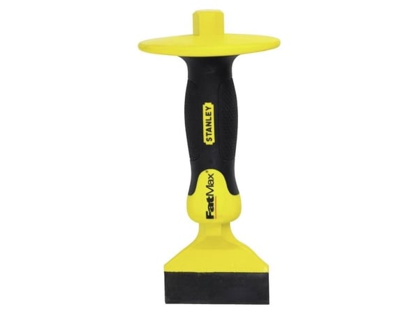 Stanley 4-18-327, Spademeisel, Kromvanadiumstål, Sort, Gult, 216 mm, 75 mm, 1 kg