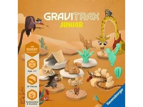 Ravensburger GraviTrax Junior Extension Desert, Lekemarmorløp, 3 år