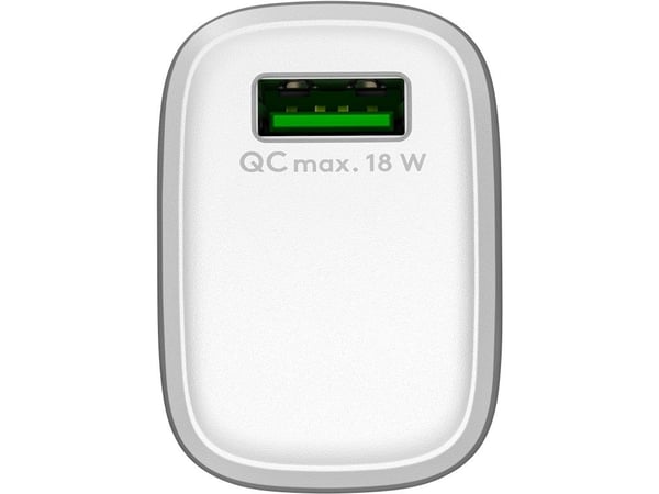 Goobay 61672, Sisätila, AC, 3 A, Valkoinen