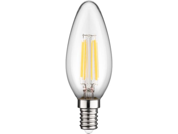 Goobay 65393, 6 W, E14, 1055 lm, 20000 timer, Varm hvit