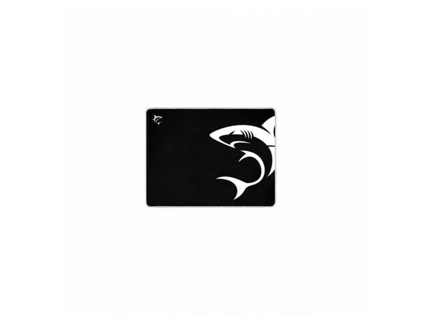 White Shark SHARK L, Svart, Vit, Bild, Gummi, Textil, Spelmusmatta