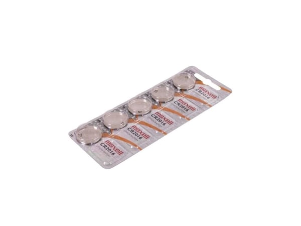 Maxell CR 2016 - Batteri 5 x CR2016 - Li - 90 mAh