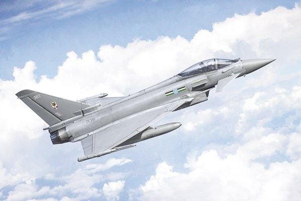 Italeri modellsett EF-2000 Typhoon In R.A.F. Service 1/72