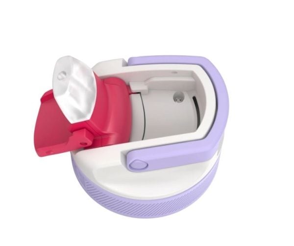 Kambukka Lagoon termokopp med lokk Digital Lavender 600 ml lilla