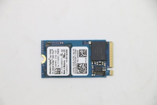 Lenovo brukt SSD M.2 PCIe NVMe M.2-2242 256GB Gen3x4