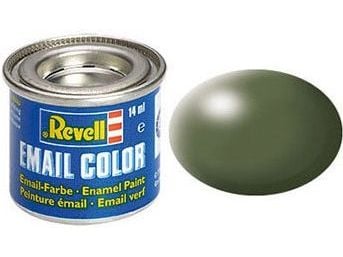 Enamel 14 ml. olivgrön silke
