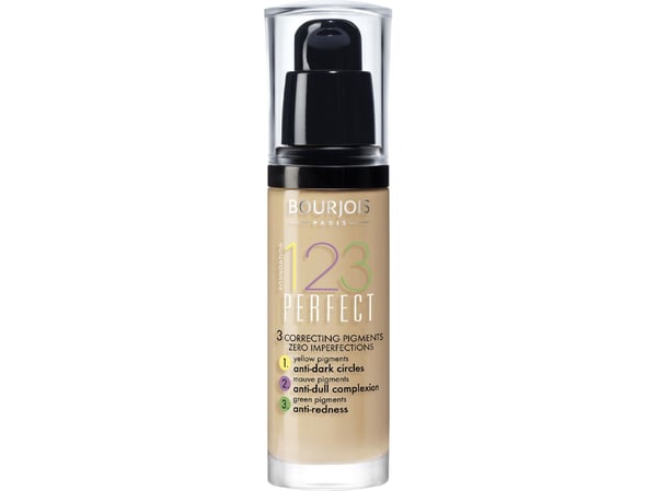 Bourjois Paris 123 Perfect Foundation 16 Hour SPF 10 (51 Vanille Clair) 30 ml