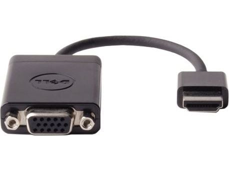 Dell - Videoadapteri - HDMI han til HD-15 (VGA) hun - lajittelu - Inspiron 14 34XX, 15 75XX; Latitude 5289 2-In-1, E7240; OptiPlex 50XX; Precision ...