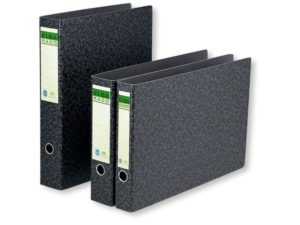 Elba Ordners Rado, A3, Kartong, Grønn, 500 ark, 80 mm, 1 stykker