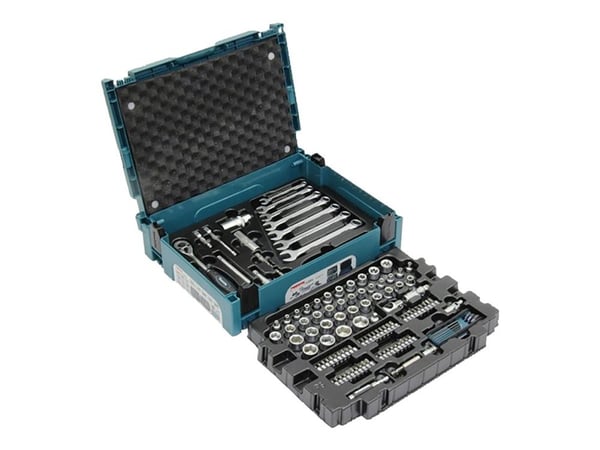 Makita - Verktøyssett - 120 deler - inn boks