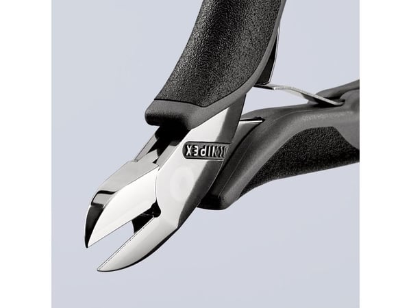 Knipex KP-7702115ESD, Diagonal tang, 1,1 cm, 1,4 cm, 7,5 mm, 1,6 mm, Beskyttelse mot elektrostatisk utladning (ESD)