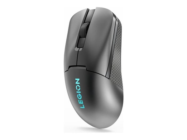 Lenovo Legion M600s - Mus - Qi - høyre- og venstrehåndet - optisk - 6 knapper - trådløs, kablet - 2.4 GHz, USB-C, Bluetooth 5.0 - steingrå - løsvek...