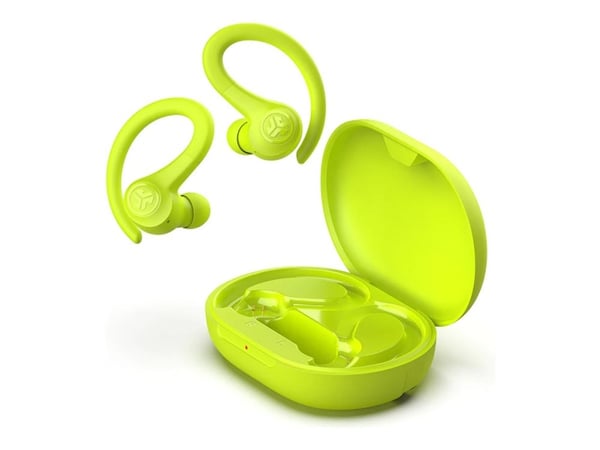 JLab GO Air Sport, True Wireless Stereo (TWS), Urheilu, 20 - 20000 Hz, Kuulokkeet, Keltainen