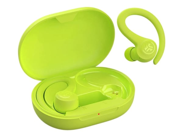 JLab GO Air Sport, True Wireless Stereo (TWS), Urheilu, 20 - 20000 Hz, Kuulokkeet, Keltainen