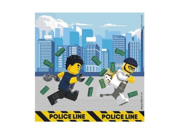 Lego City servietter