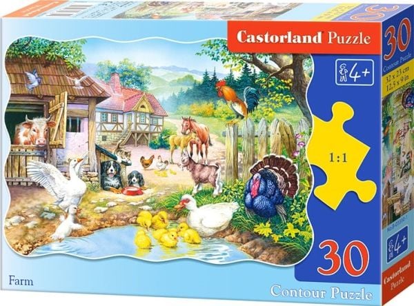 Castorland Farm 30 stk, 30 stk, Gård, 4 År
