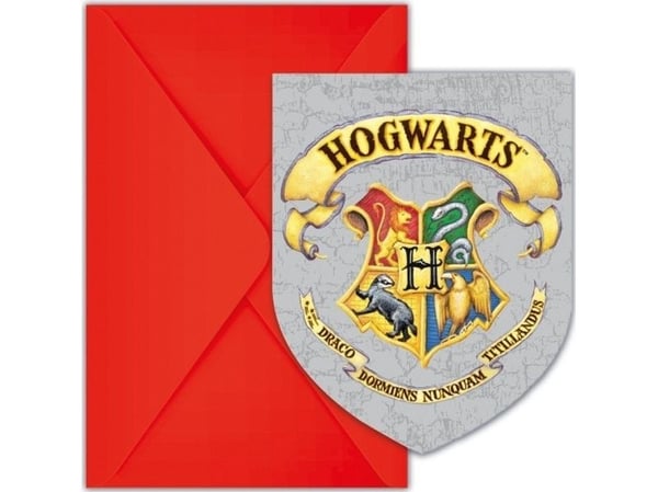 Harry Potter invitationer