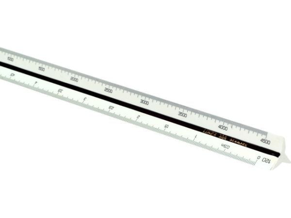 LINEX 318 TREKANTET MÅLESTOK