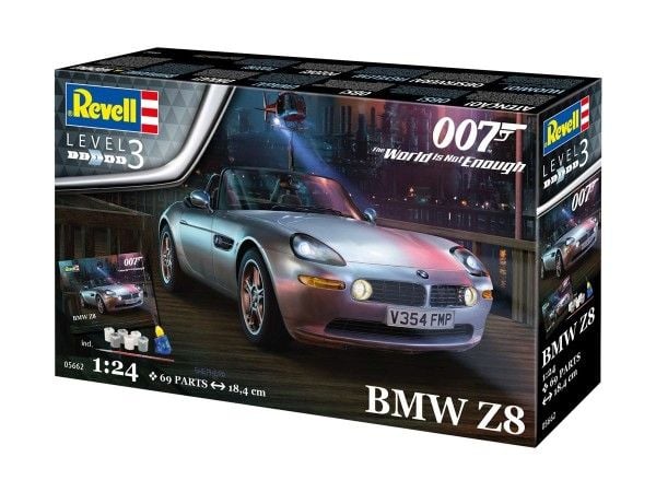 REVELL lahjaopas James Bond BMW Z8 1/24