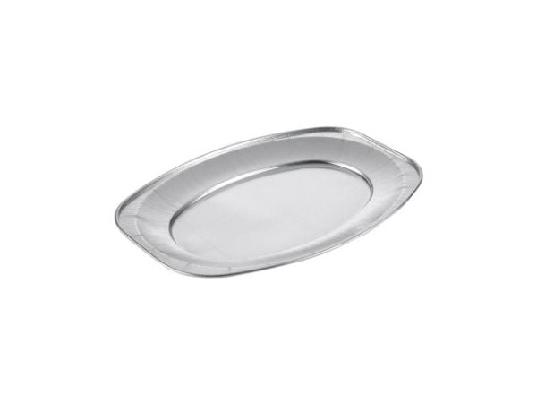 Cateringfad, Plus Pack, Rektangulær 351 x 243 x 21 mm, aluminium, aluminium SMALL, pakke a 10 stk Sm
