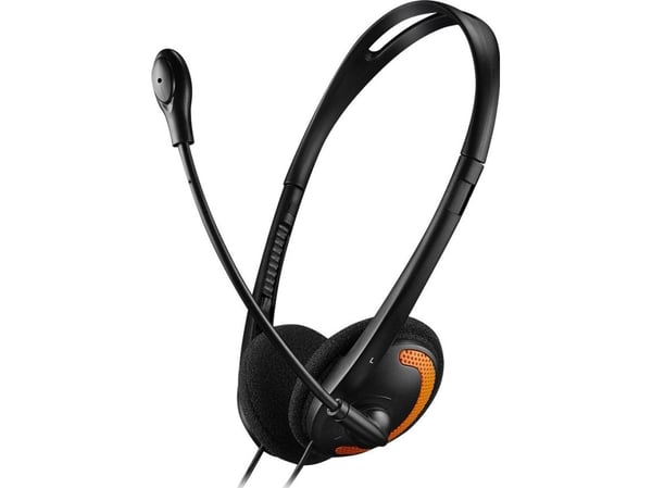 Canyon CNS-CHS01BO - Hodesett - on-ear - kablet - svart, oransje