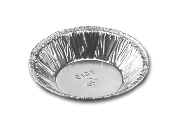 Foliebakke, Plus Pack, Rund kapacitet 35, Ø 77, højde 14 aluminium, aluminium, pakke a 100 stk 1-Com